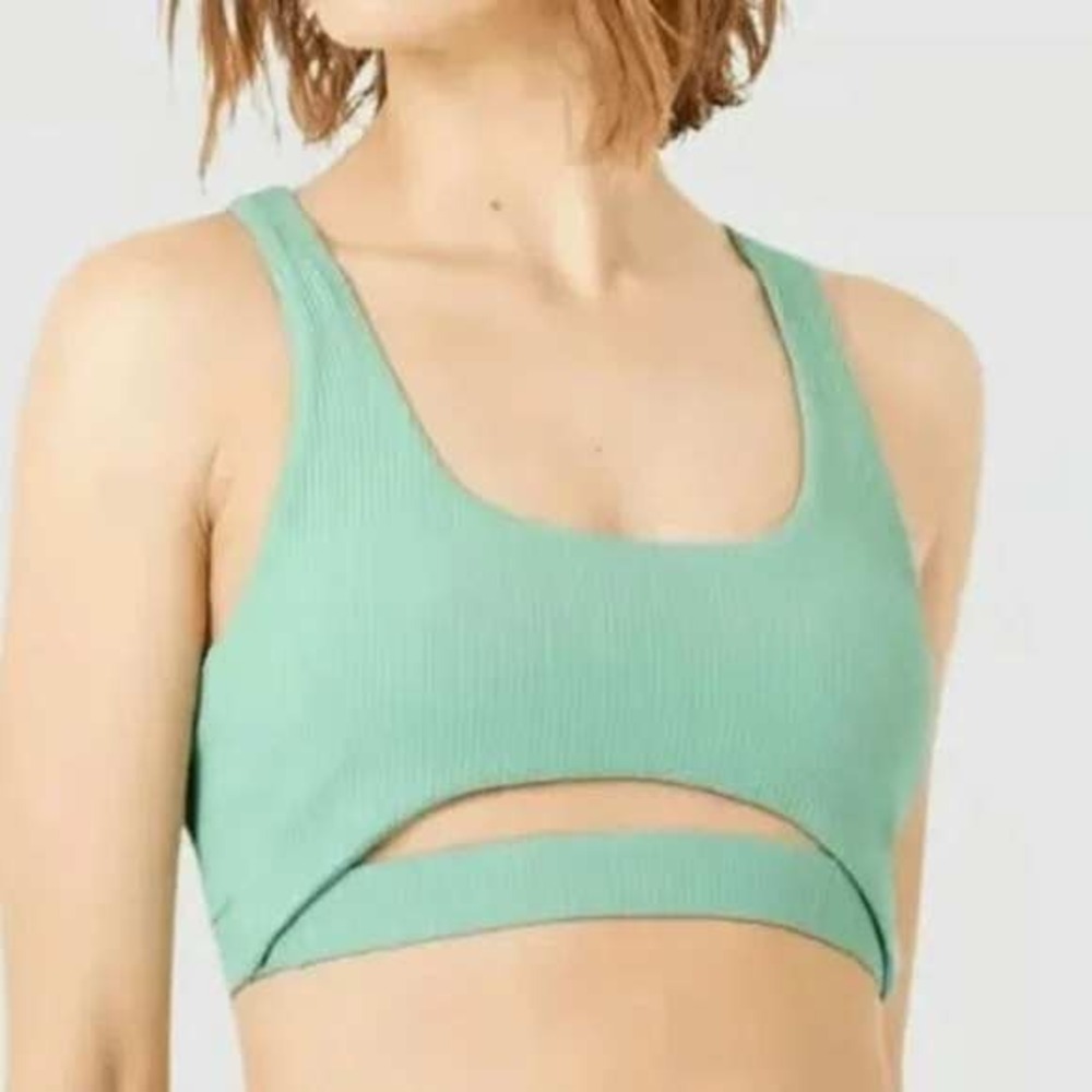 NEW‎ GIGI C Andrea Bra Sage Green Womens Small